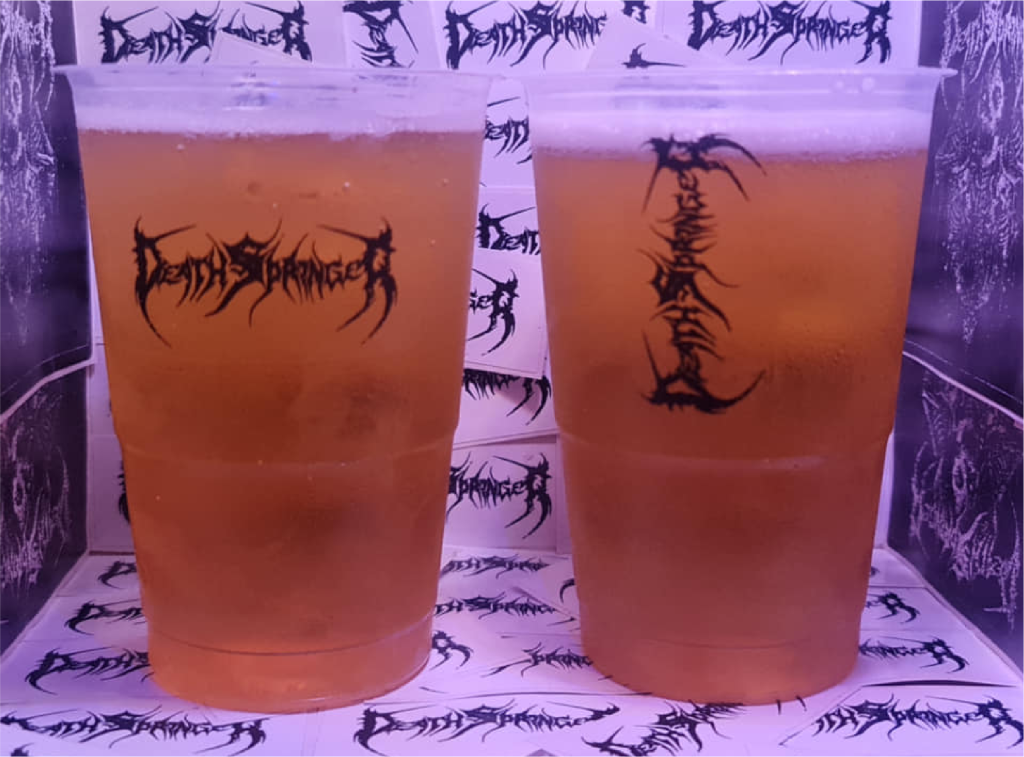 Deathspringer Branded Glasses