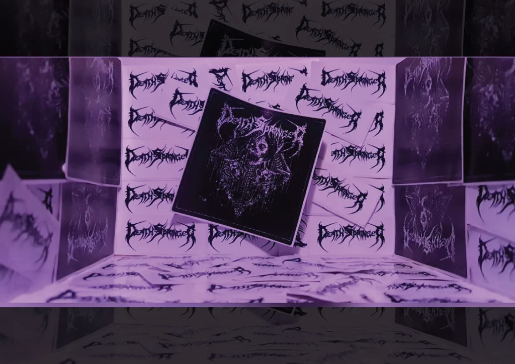 Deathspringer - Stickers & Background